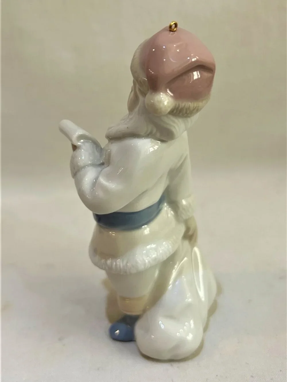 Lladro Porcelain Santa Ornament Handcrafted in Spain VTG 1991